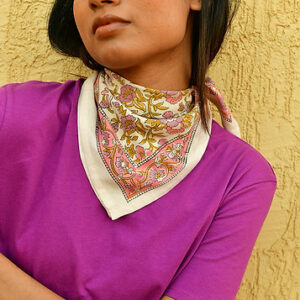 Petit foulard CALYPSO Ecru