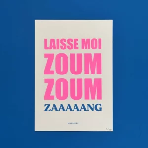 Risographie ZOUM ZOUM ZANG