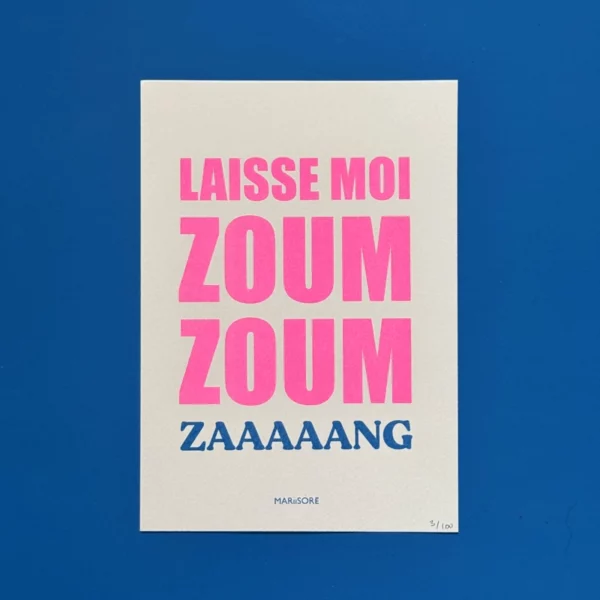 Risographie ZOUM ZOUM ZANG