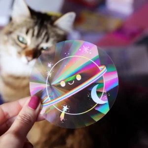 Sticker Suncatcher "Rainbow Galaxy"