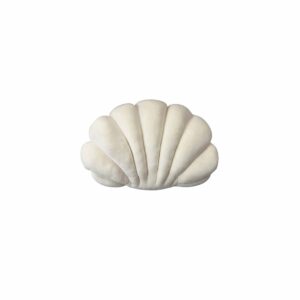 Coussin coquillage écru