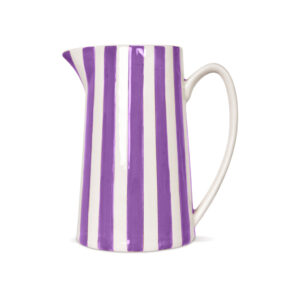 Pichet rayure violet