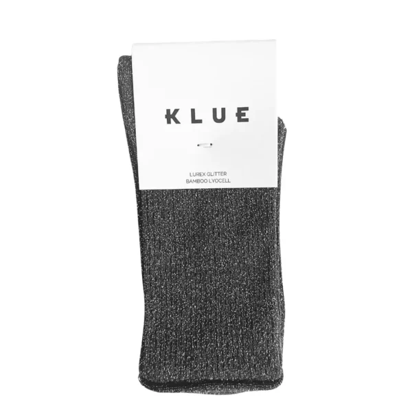 Chaussettes KLUE Glitter Lurex en Lyocell écologique | Gris – Image 3