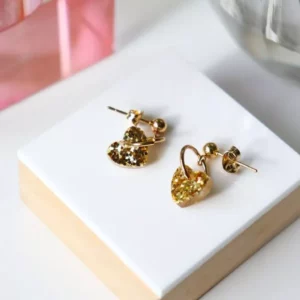 Boucles d'oreilles Lucie or