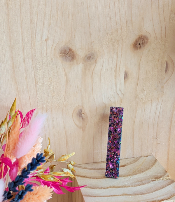 Barrette Sirène violette