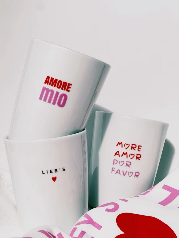 Mug Spring Love coloré Heart I Amore – Image 3