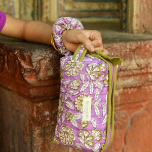 Petite trousse de toilette femme - MIMI - Carthage Lilas