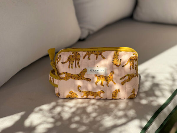 Petite trousse de toilette femme - MIMI - Fauve Rose