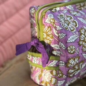 Trousse de toilette femme XL - BIBI - Carthage Lilas