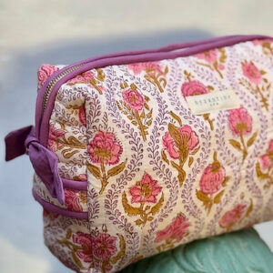 Trousse de toilette femme XL - BIBI - Ephèse Rose