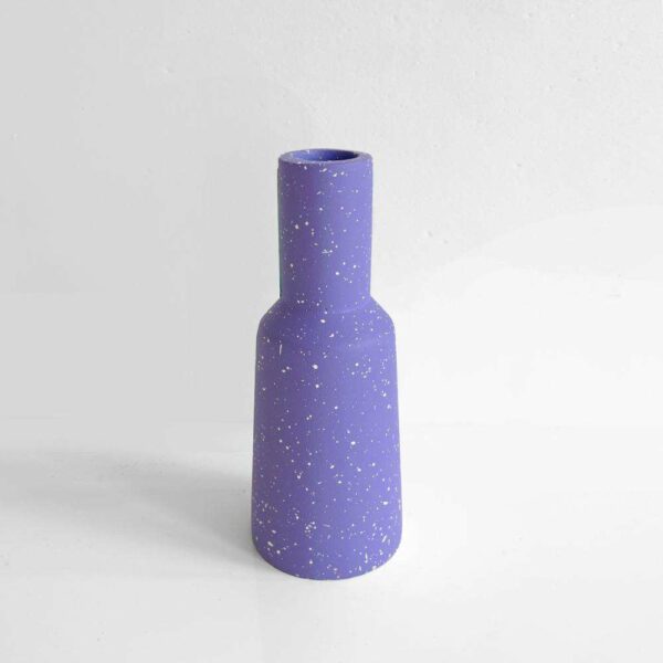 Bougeoir tube béton viola – Image 2