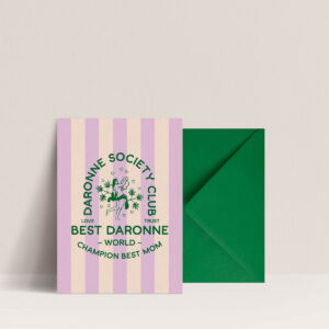 Carte - Daronne Society Club