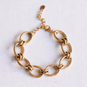 Bracelet à maillons doré