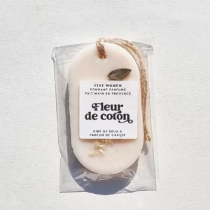 Suspension de cire parfumée Fleur de coton (2 en 1)
