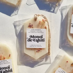 Suspension de cire parfumée Monoï de Tahiti (2 en 1)