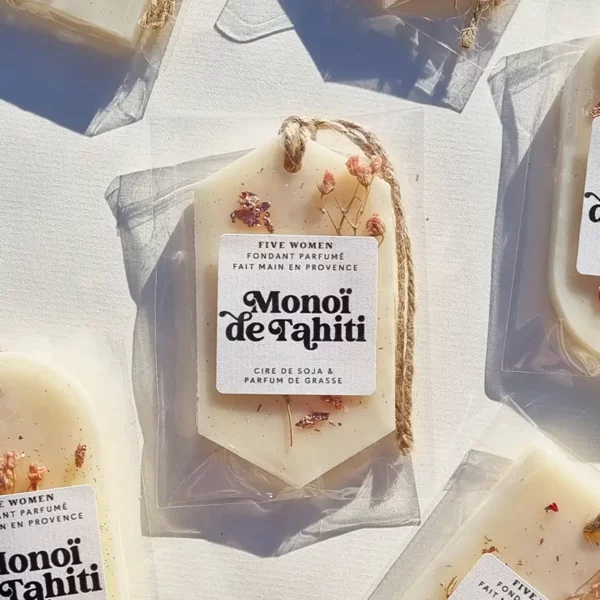 Suspension de cire parfumée Monoï de Tahiti (2 en 1)