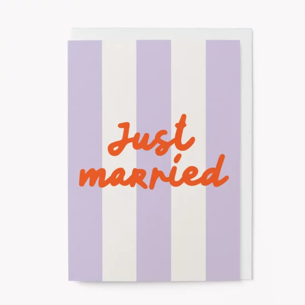 Just Married - Carte de mariage