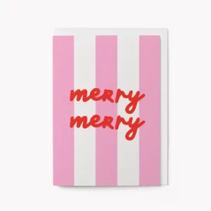 Merry Merry - Carte de Noël