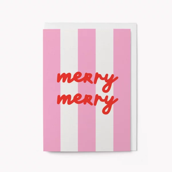 Merry Merry - Carte de Noël