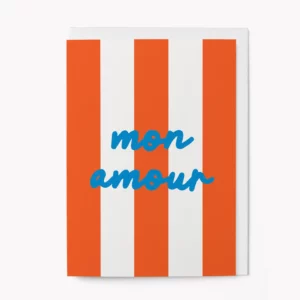 Mon amour - Carte de vœux