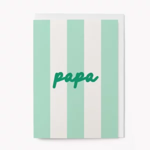 Papa - Carte de fête des pères
