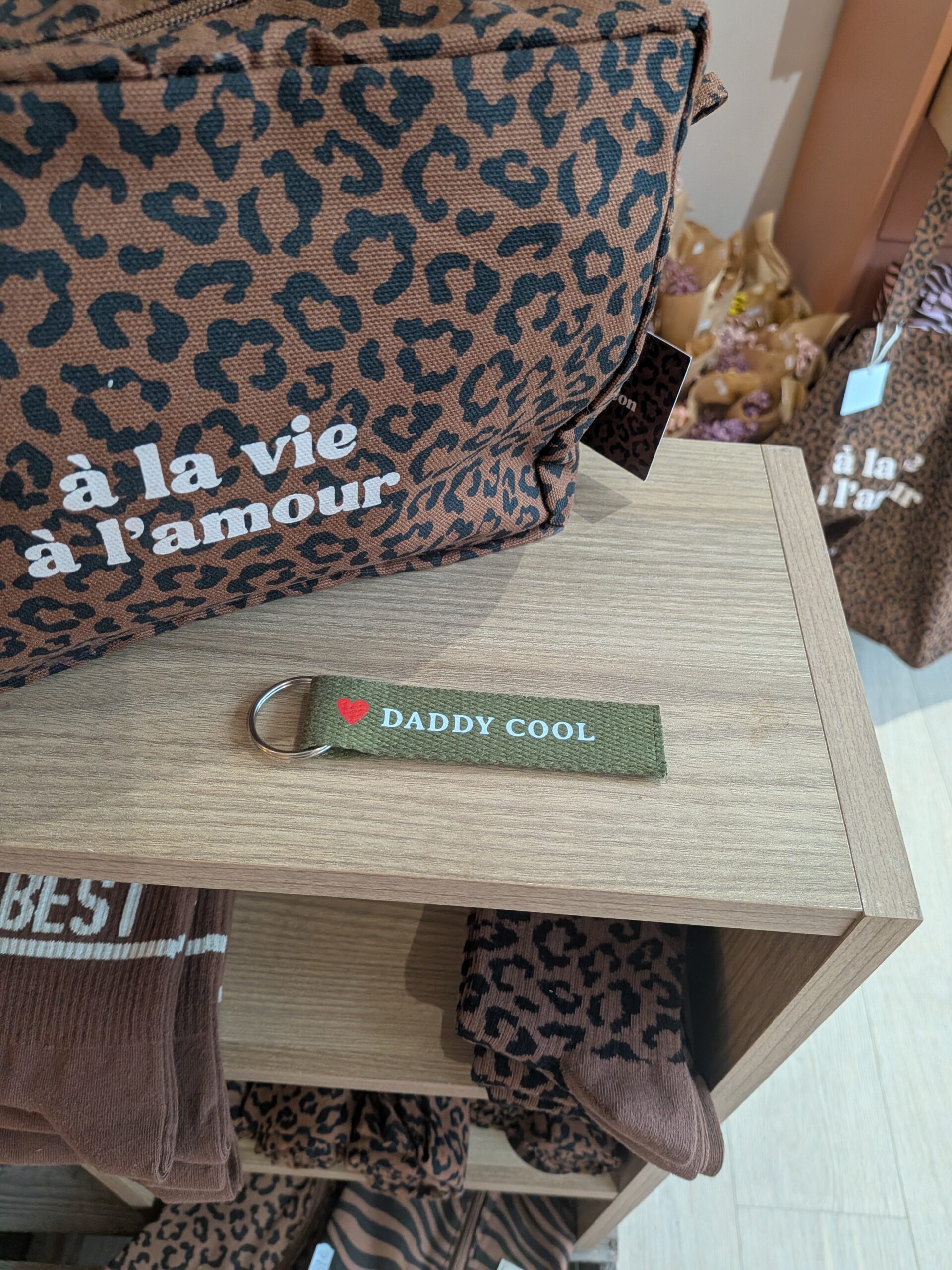 Porte-clés Daddy cool kaki – Image 2