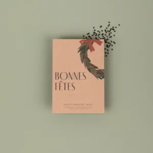 Bonnes fêtes – Sachet de graines de Basilic Sachet de graines de Basilic - Bonnes fêtes