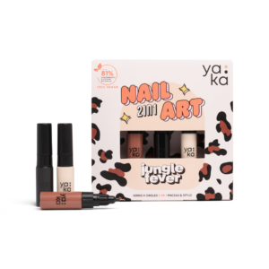 Kit nail art vernis à ongles 2 en 1 “jungle fever” Kit nail art vernis à ongles 2 en 1 "jungle fever"
