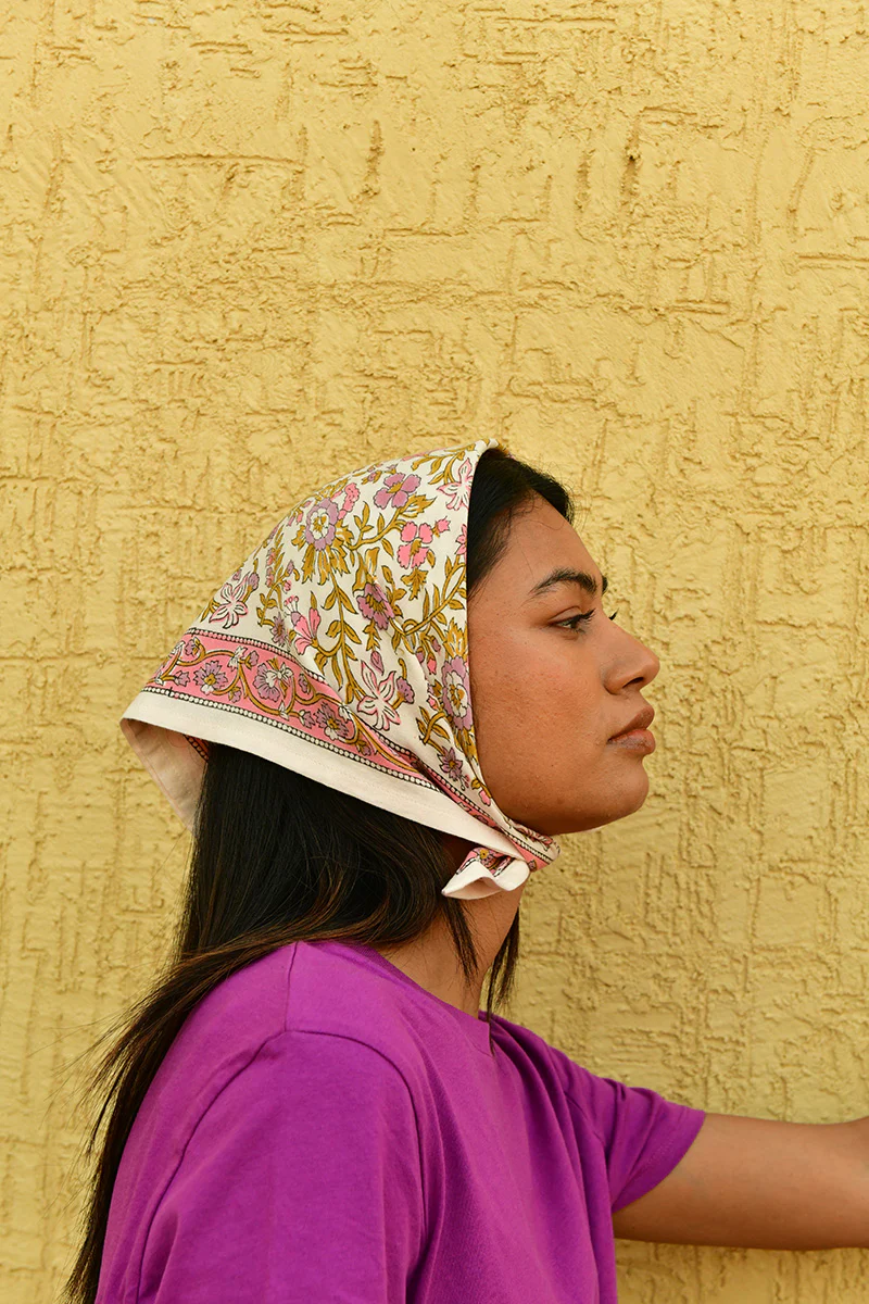 Petit foulard CALYPSO Écru – Image 2