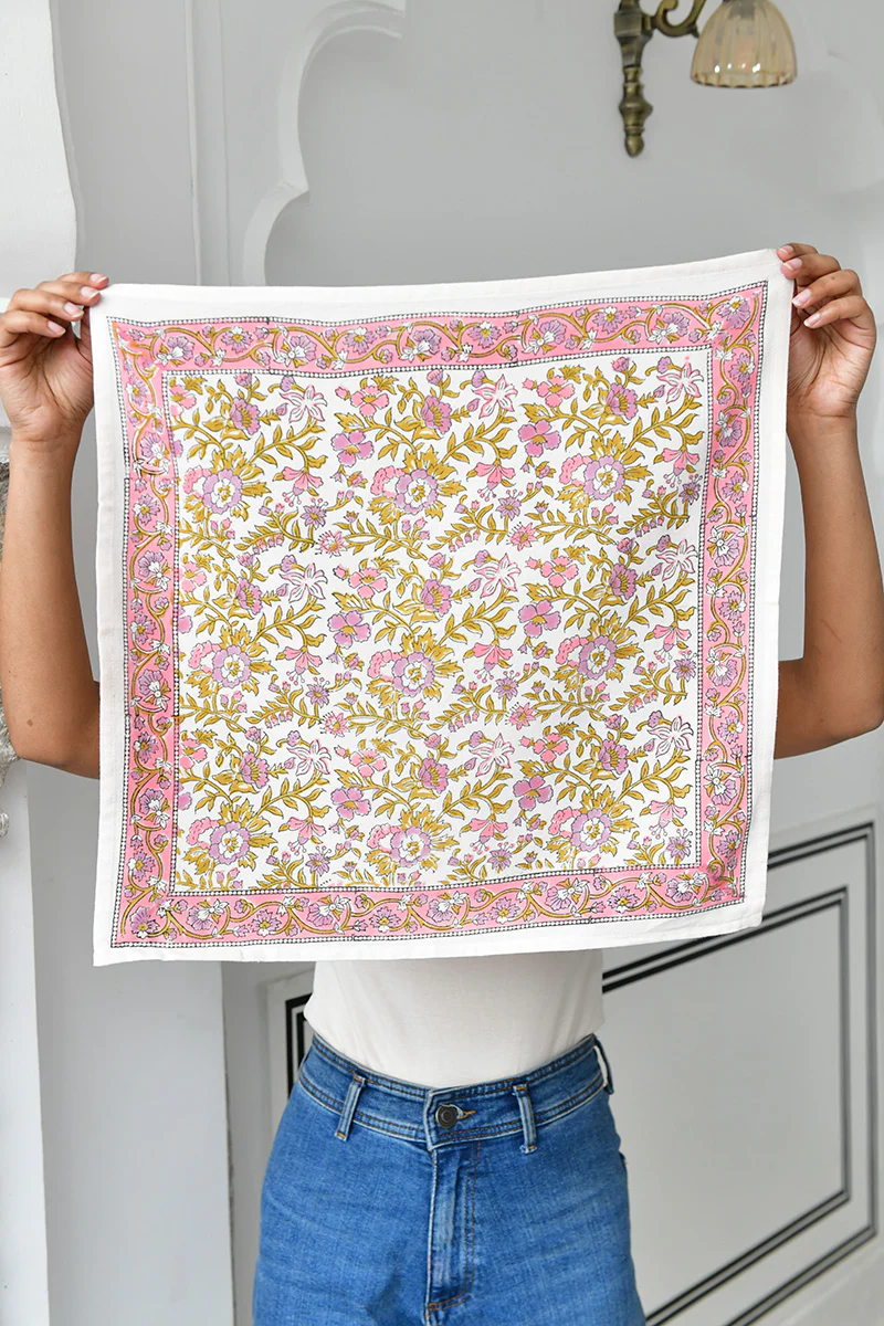 Petit foulard CALYPSO Écru – Image 3