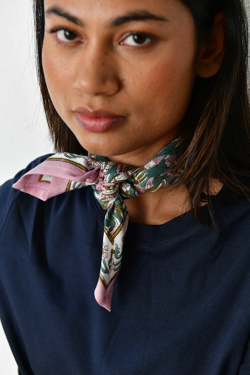 Petit foulard TOTILA Vert – Image 2