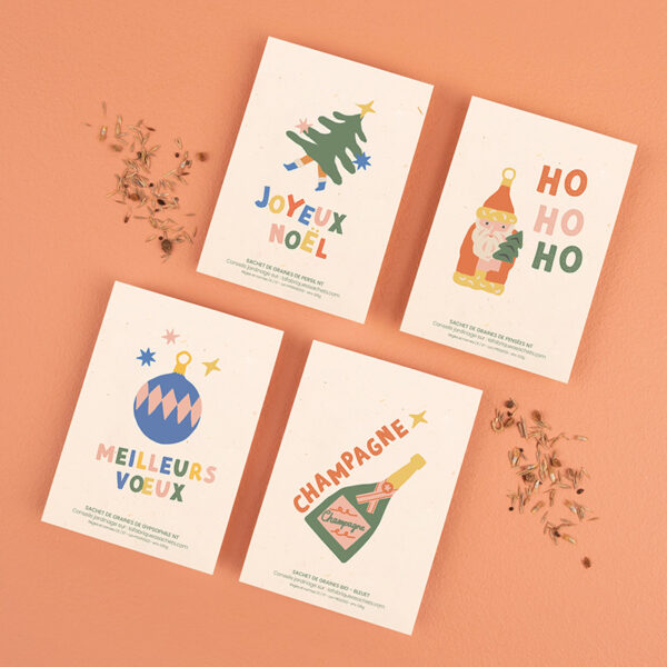 Sachet de graines de Pensée - Ho ho ho – Image 2