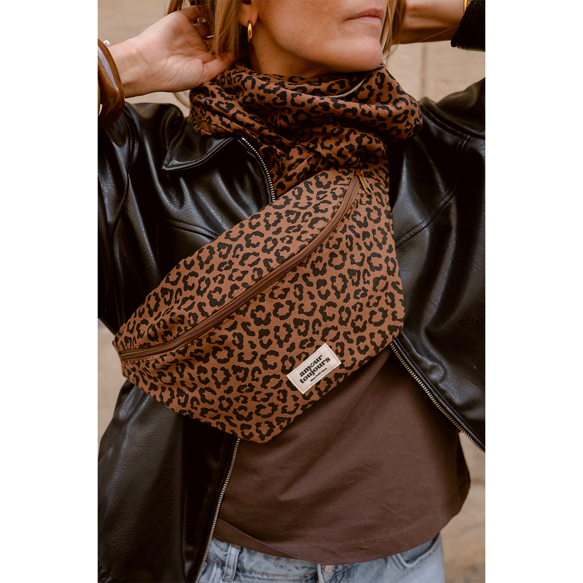 Sac banane léopard amour toujours – Image 2