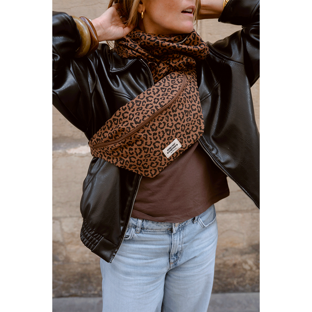 Sac banane léopard amour toujours – Image 3