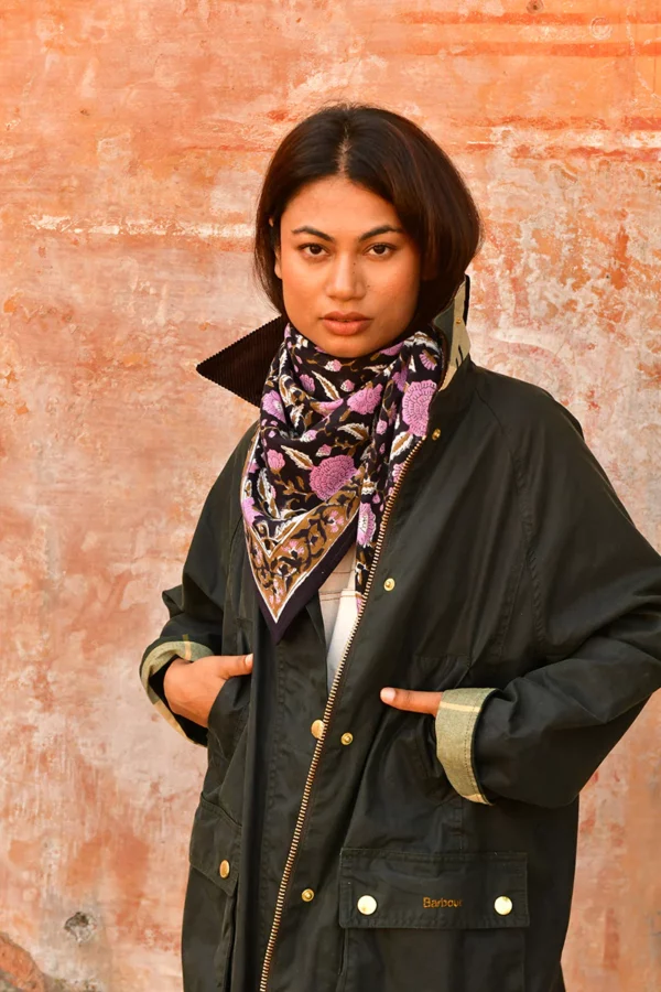 Grand foulard N° 112 Nuit