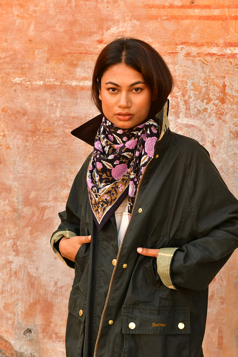 Grand foulard N° 112 Nuit