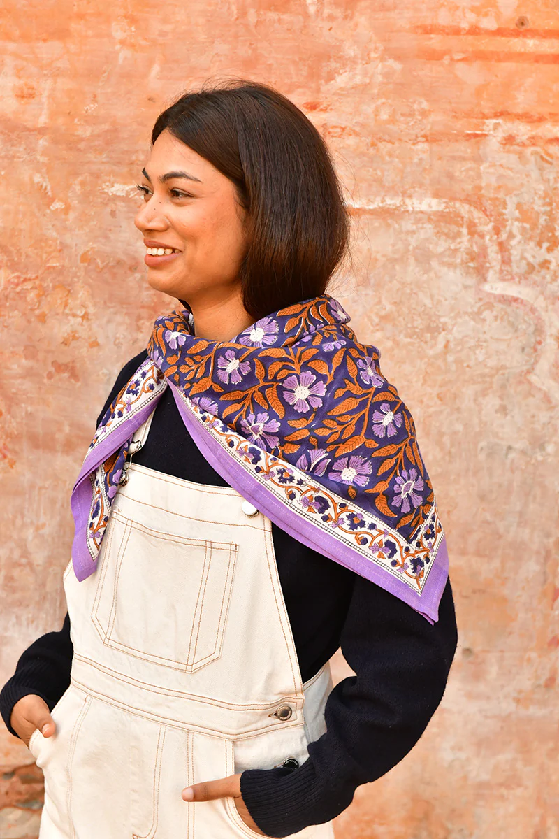 Grand foulard N°115 Nuit