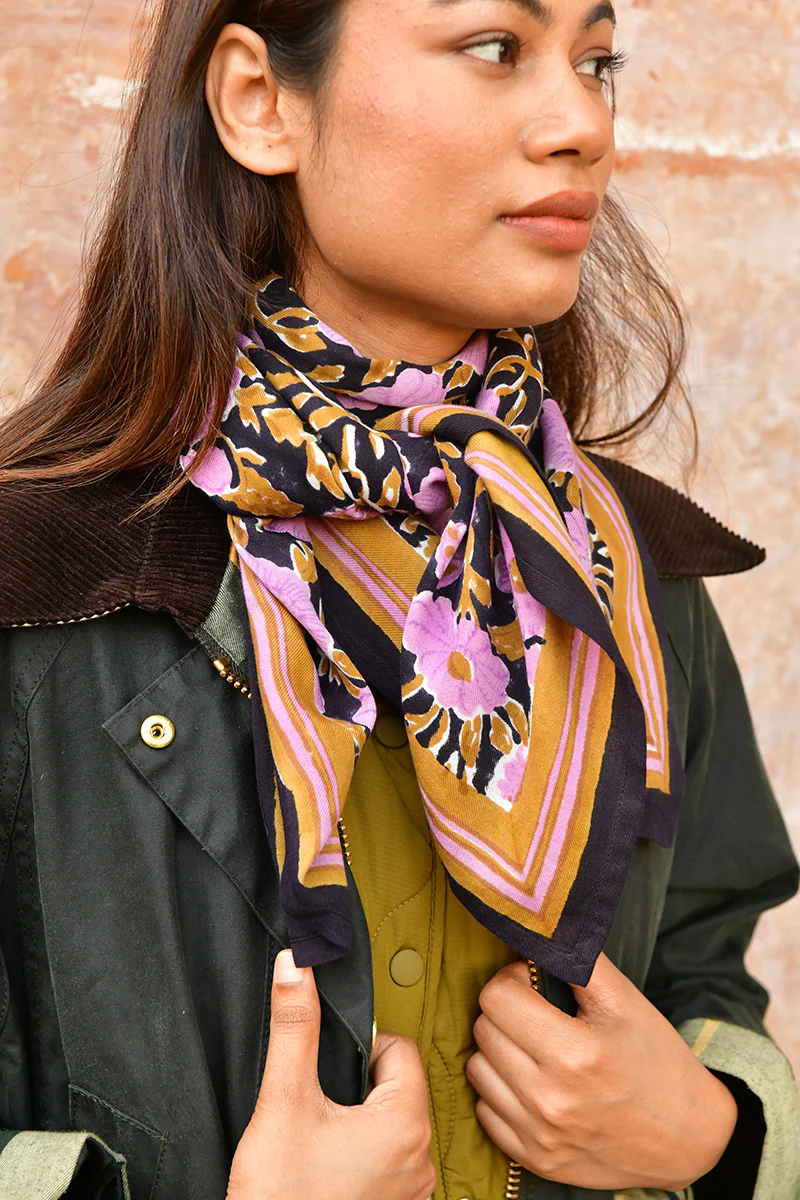 Grand foulard ANI Nuit – Image 2