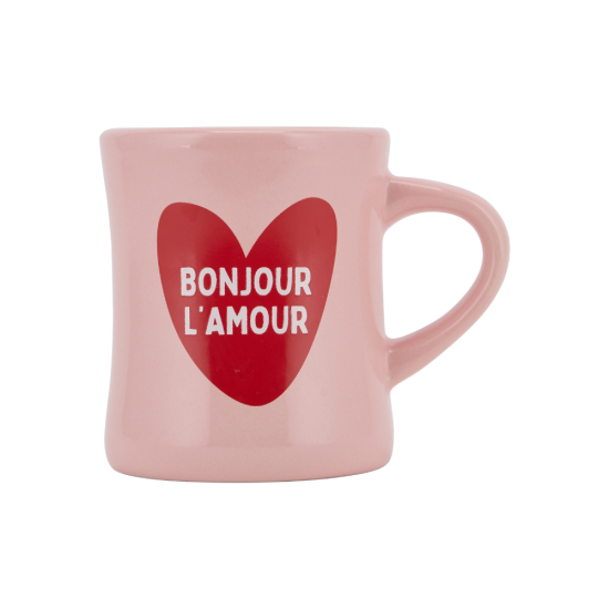 Mug céramique - Bonjour l'amour