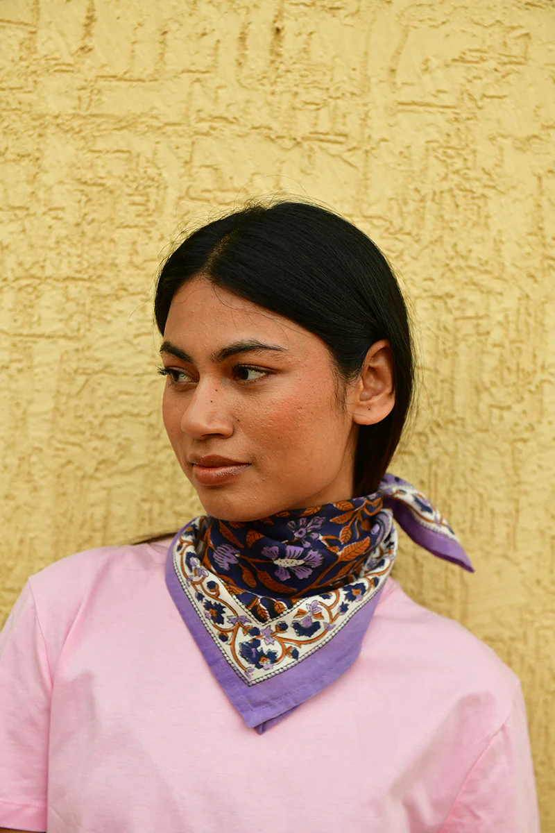 Petit foulard N°115 Nuit