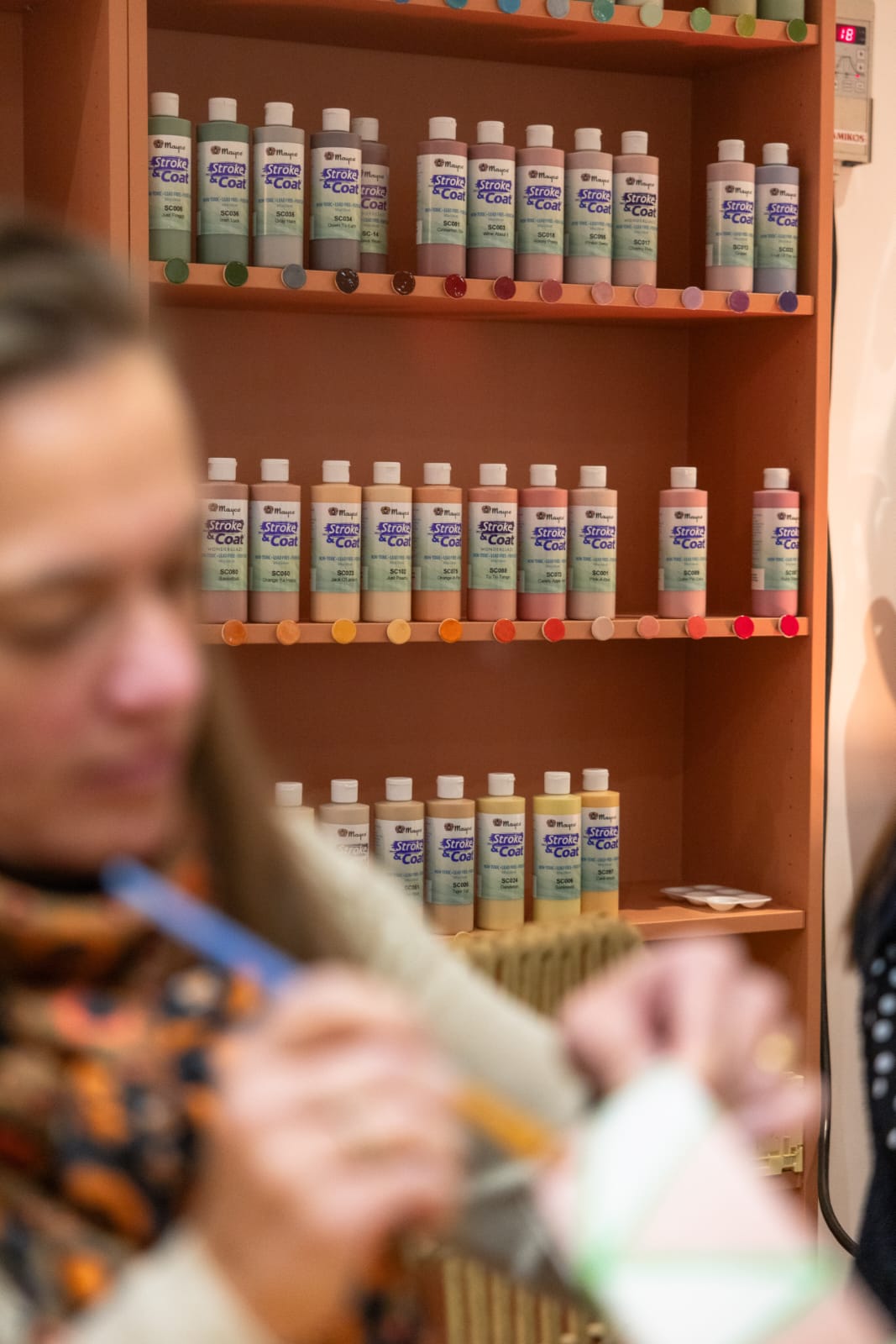 Atelier peinture sur céramique janvier