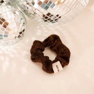 Chouchou - Paillettes MARRON