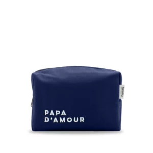 Trousse de toilette Papa d'amour bleu marine