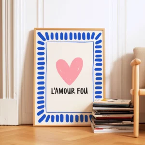 Affiche « L’Amour Fou »