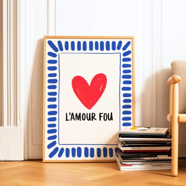 Affiche « L’Amour Fou »