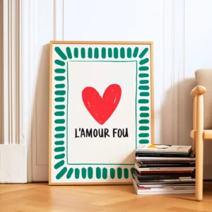 Affiche « L’Amour Fou »