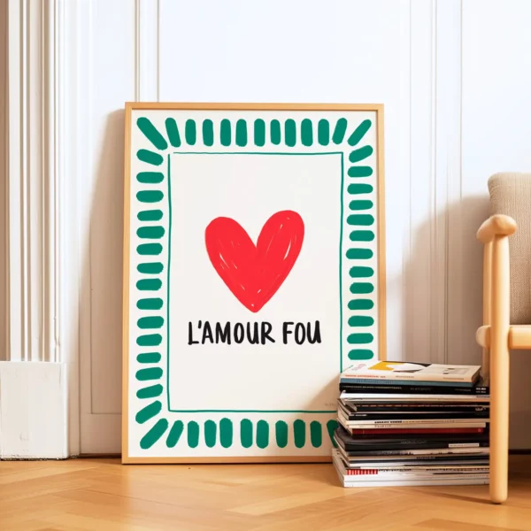 Affiche « L’Amour Fou »