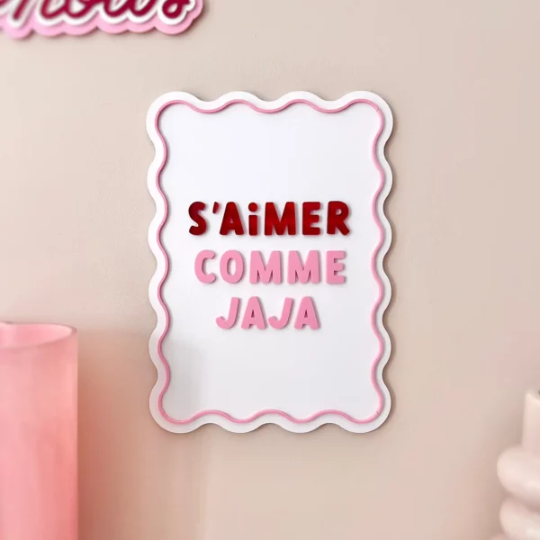 Affiche S’aimer comme jaja