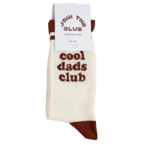 Chaussettes - Club de papas cool, marron