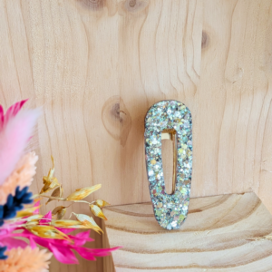 Barrette Vert Holographique